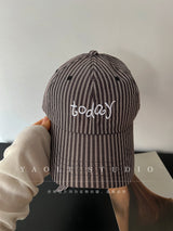 Striped Baseball Cap
