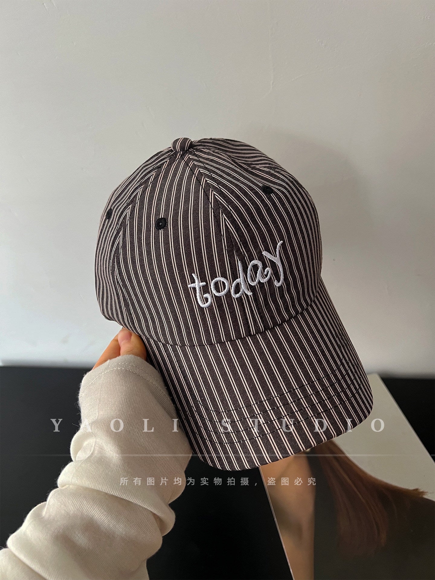 Striped Baseball Cap