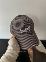 Striped Baseball Cap