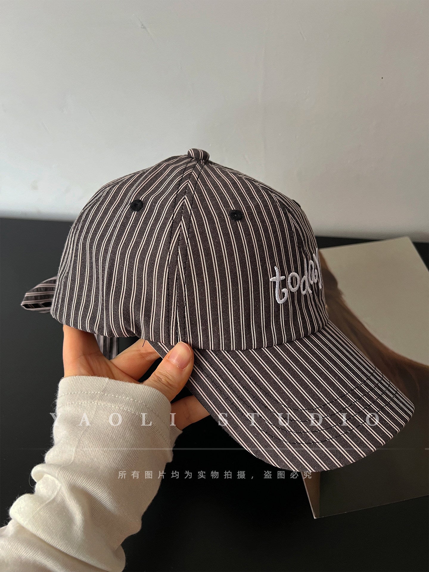 Striped Baseball Cap