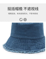 Frayed Edge Bucket Hat