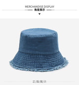 Frayed Edge Bucket Hat