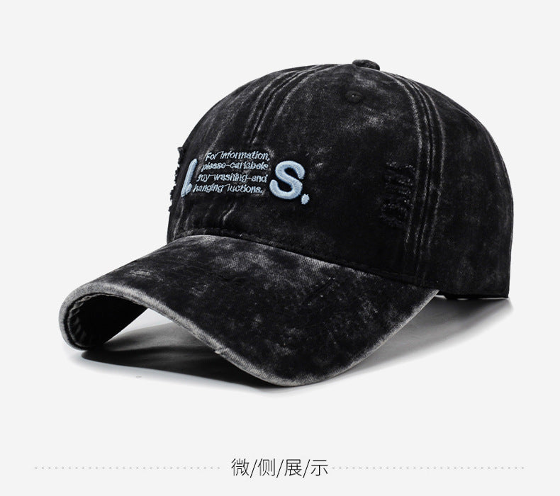 Vintage Washed Distressed Baseball Cap