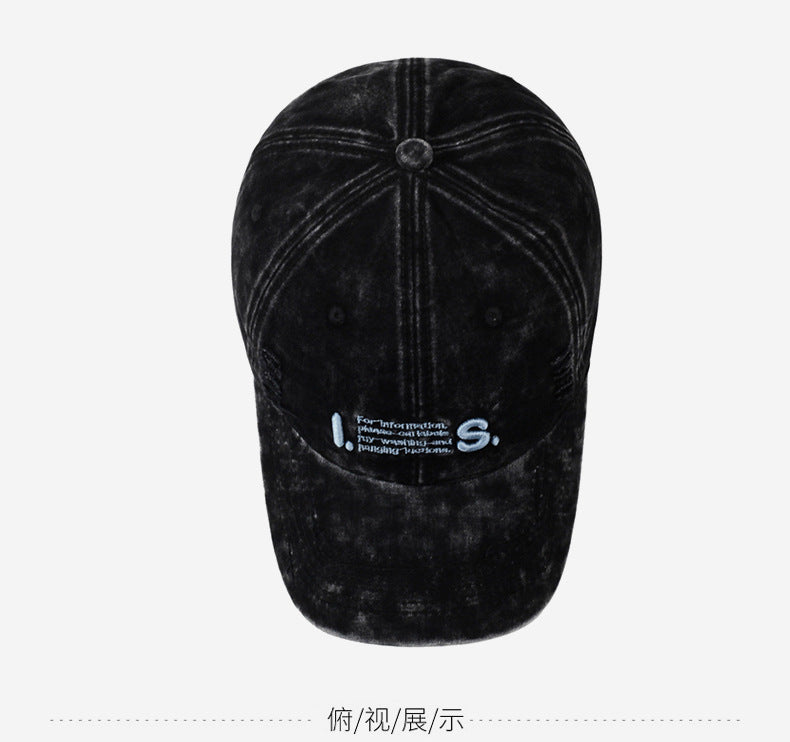 Vintage Washed Distressed Baseball Cap