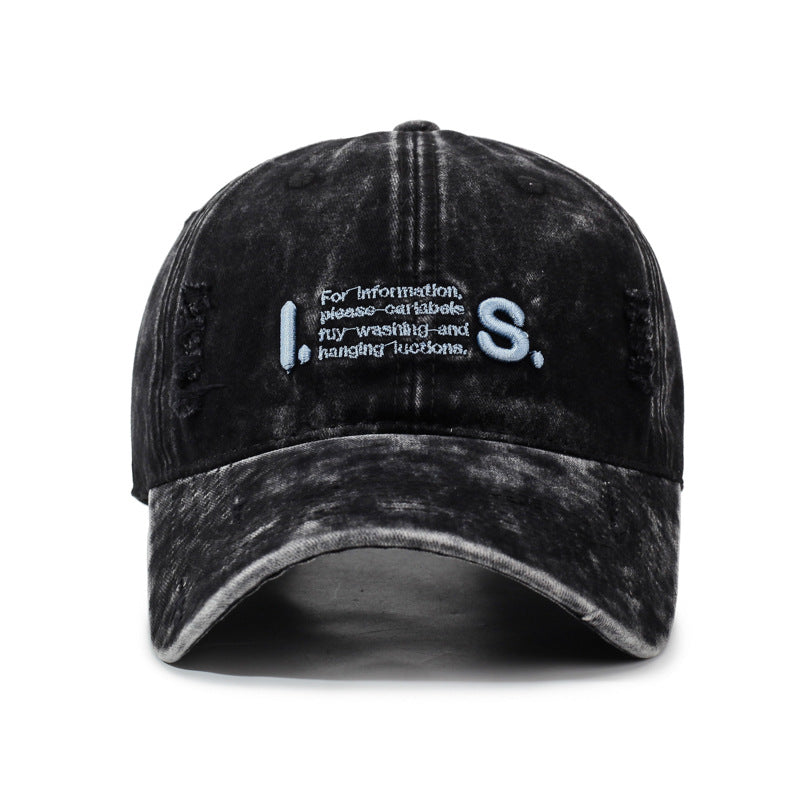Vintage Washed Distressed Baseball Cap