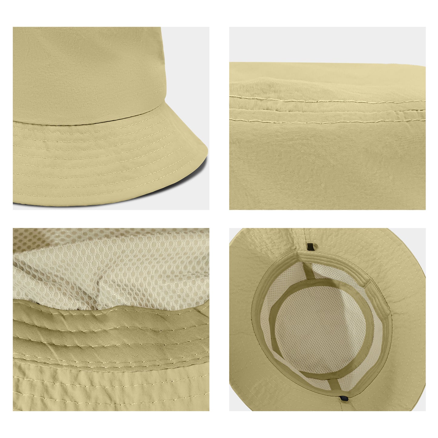 Wide Brim Bucket Sun Hat