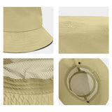 Wide Brim Bucket Sun Hat