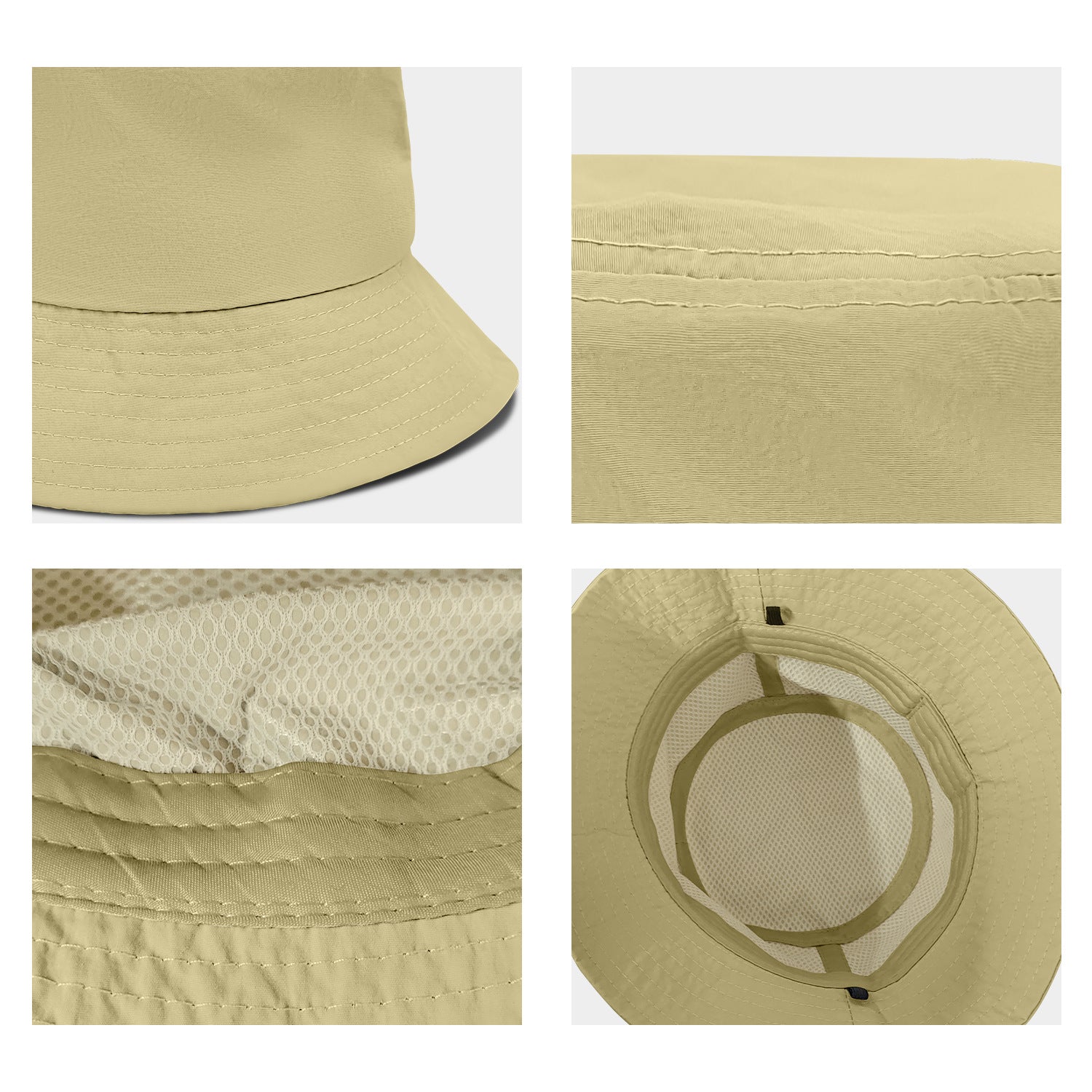 Wide Brim Bucket Sun Hat