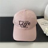 Women's Embroidered Baseball Cap