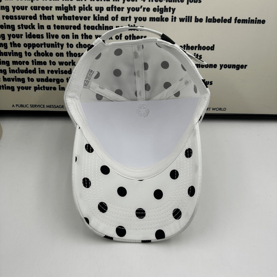 Women's Polka Dot Baseball Cap