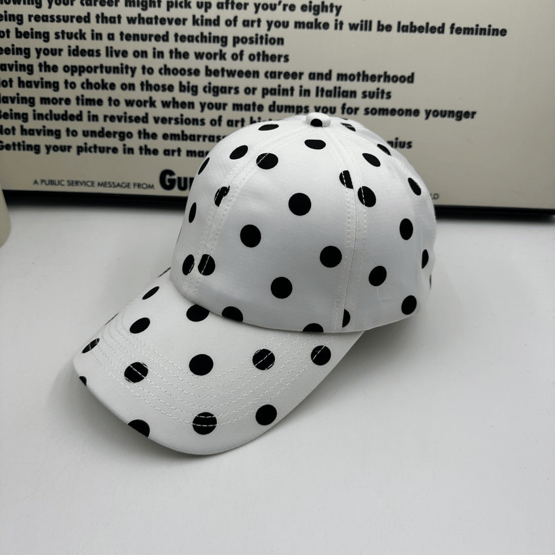 Women's Polka Dot Baseball Cap