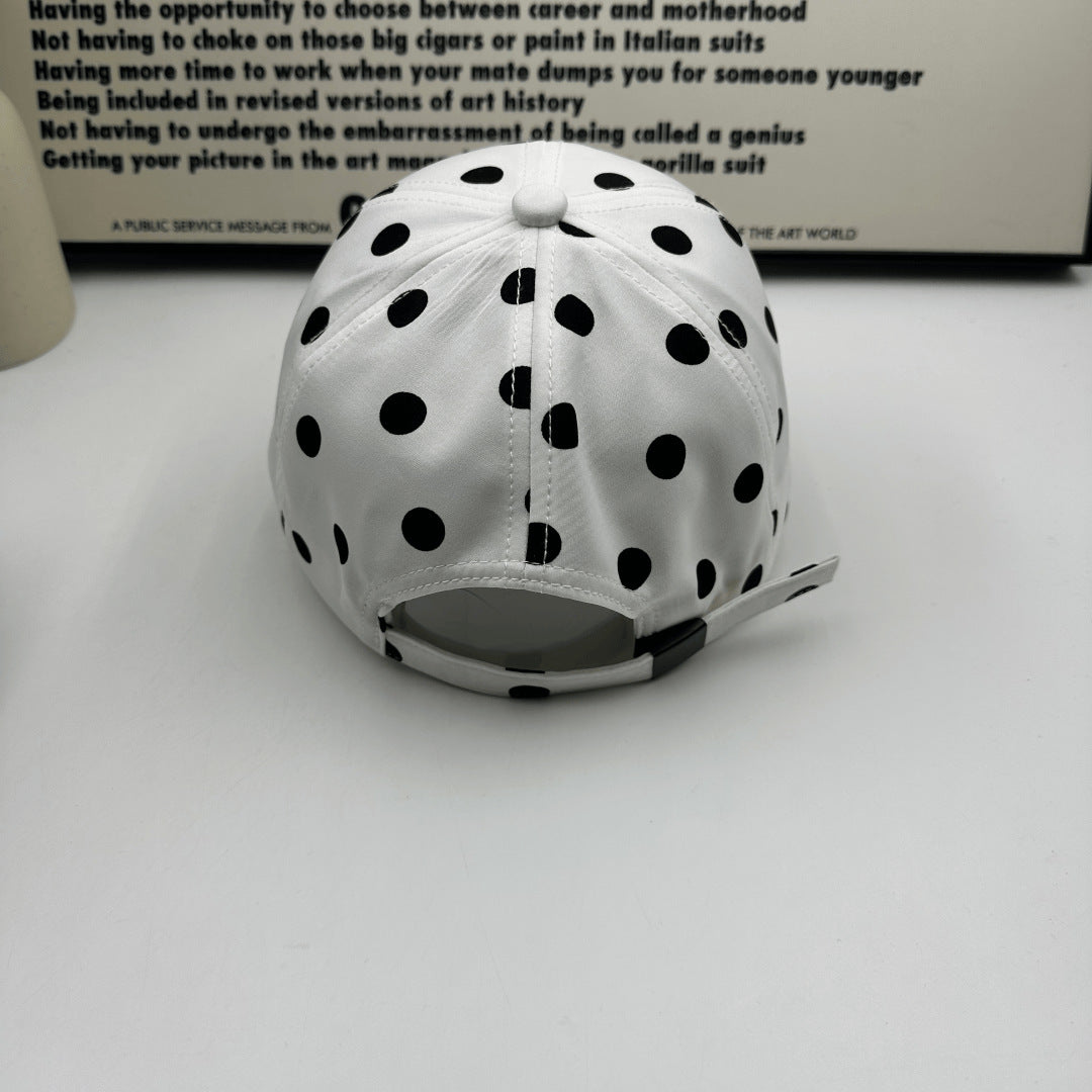 Women's Polka Dot Baseball Cap
