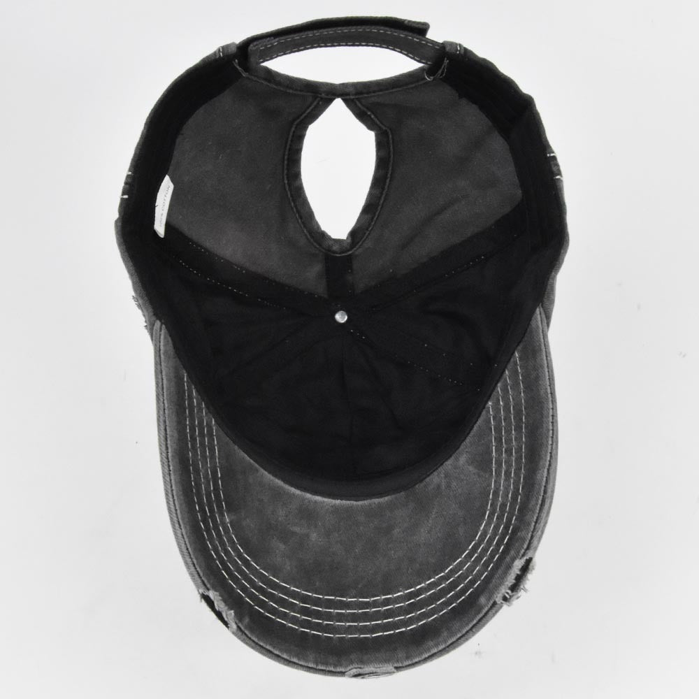 Women's Embroidered Star Baseball Cap