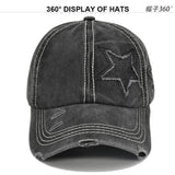 Women's Embroidered Star Baseball Cap