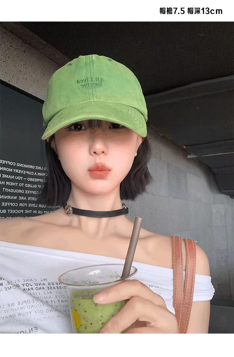 Women's Embroidered Adjustable Baseball Cap