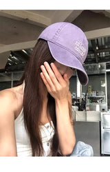 Women's Vintage Embroidered Baseball Cap