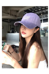 Women's Vintage Embroidered Baseball Cap