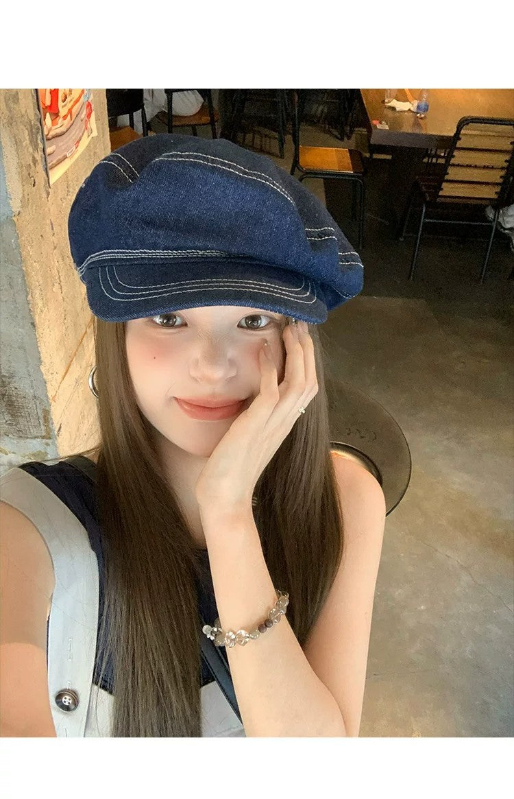 Women's Vintage Denim Baseball Cap