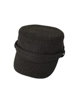 Women’s Ribbed Cadet Cap with Short Brim
