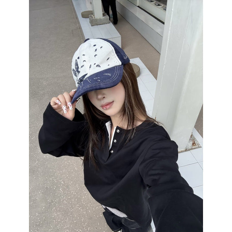 Women’s Embroidered Casual Baseball Cap