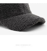Women’s Fuzzy Baseball Cap with Visor