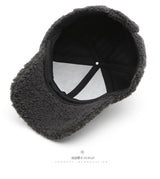 Women’s Fuzzy Baseball Cap with Visor