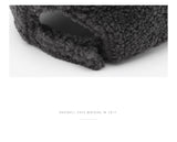 Women’s Fuzzy Baseball Cap with Visor