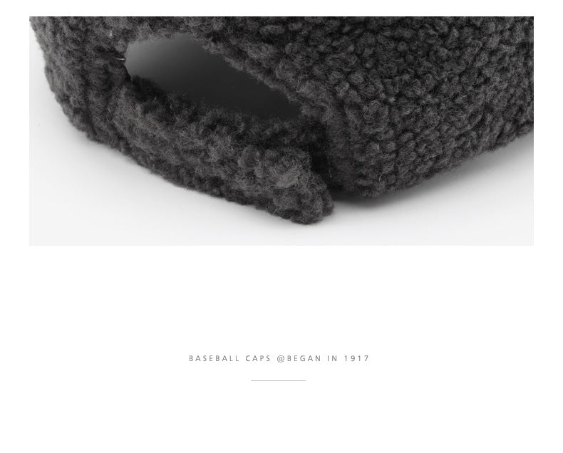 Women’s Fuzzy Baseball Cap with Visor