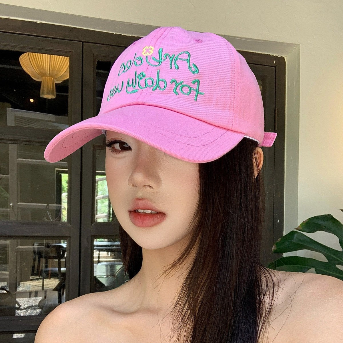 Women’s Embroidered Adjustable Baseball Cap