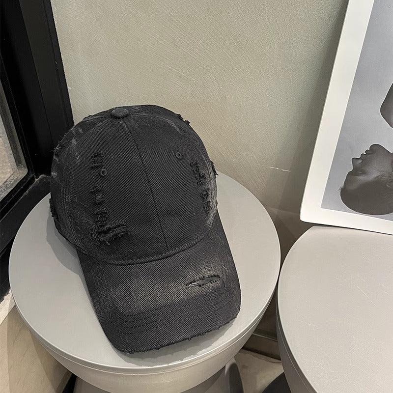 Women’s Distressed Baseball Cap