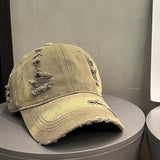Women’s Distressed Baseball Cap