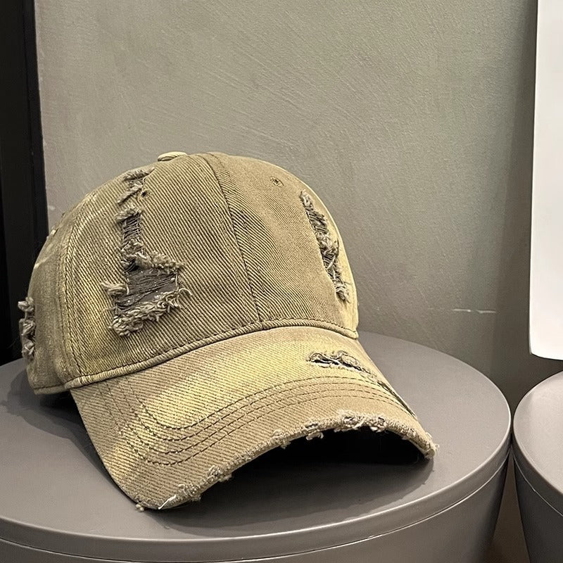Women’s Distressed Baseball Cap