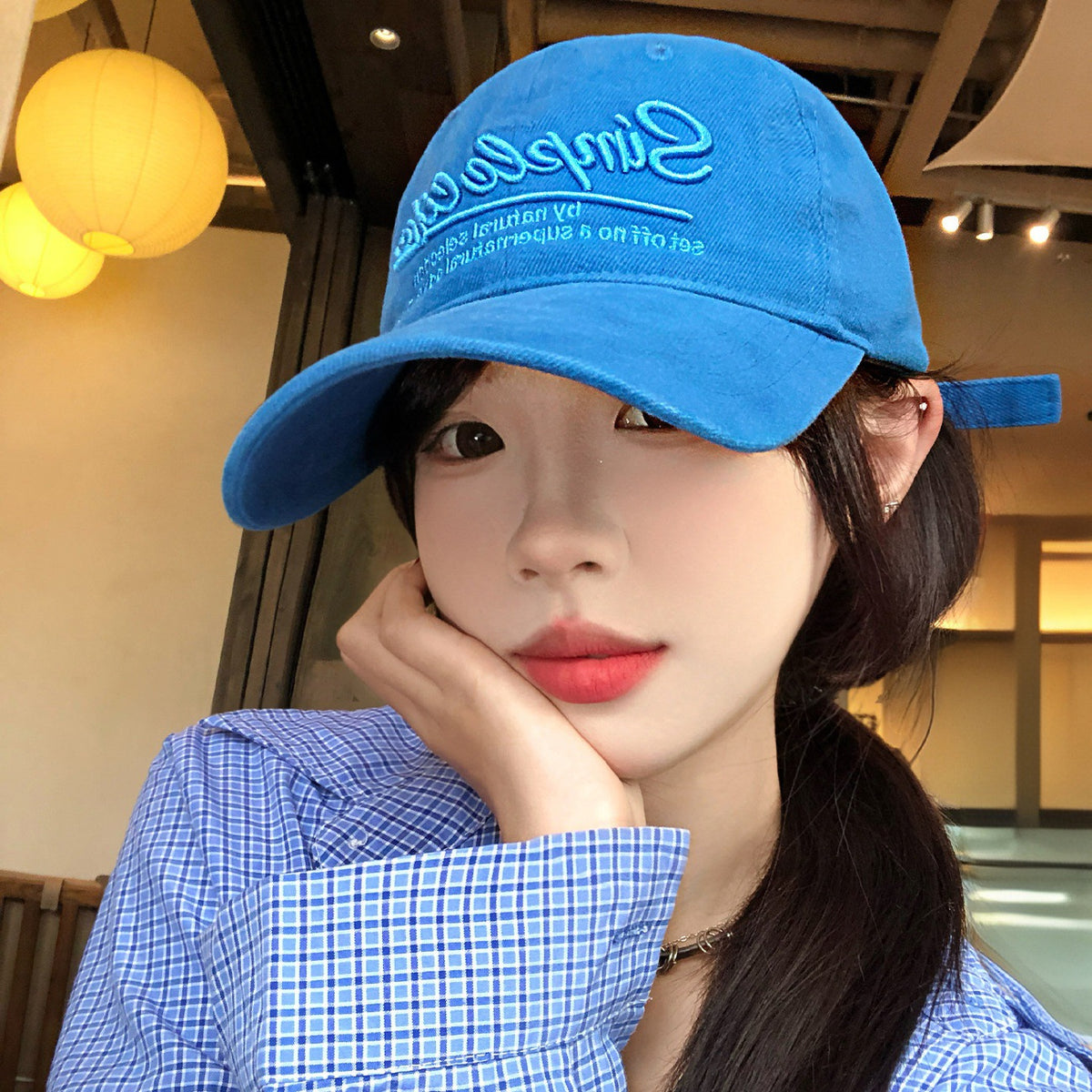Women’s Embroidered Baseball Cap
