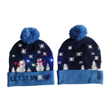 Christmas Beanie Hat with Pom Pom
