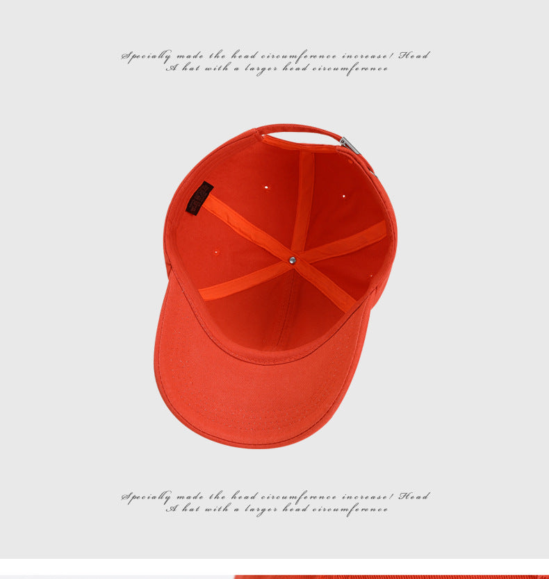 Unisex Distressed Baseball Cap with Curved Brim