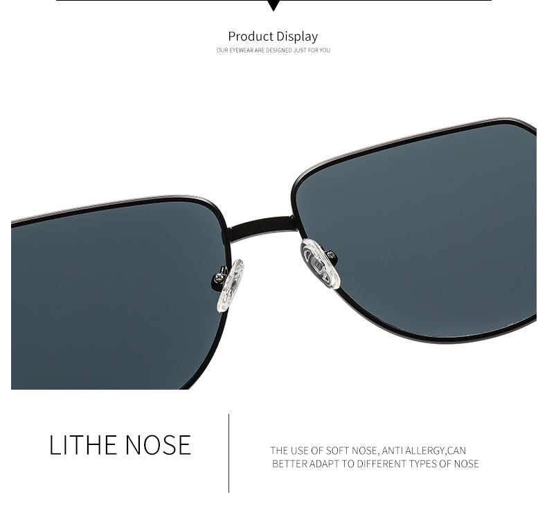 Square Frame Sunglasses for Men and Women