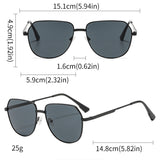 Square Frame Sunglasses for Men and Women