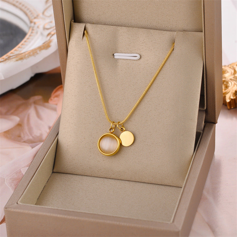 Elegant Pendant Necklace with Charm