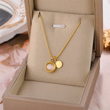 Elegant Pendant Necklace with Charm