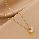 Elegant Pendant Necklace with Charm