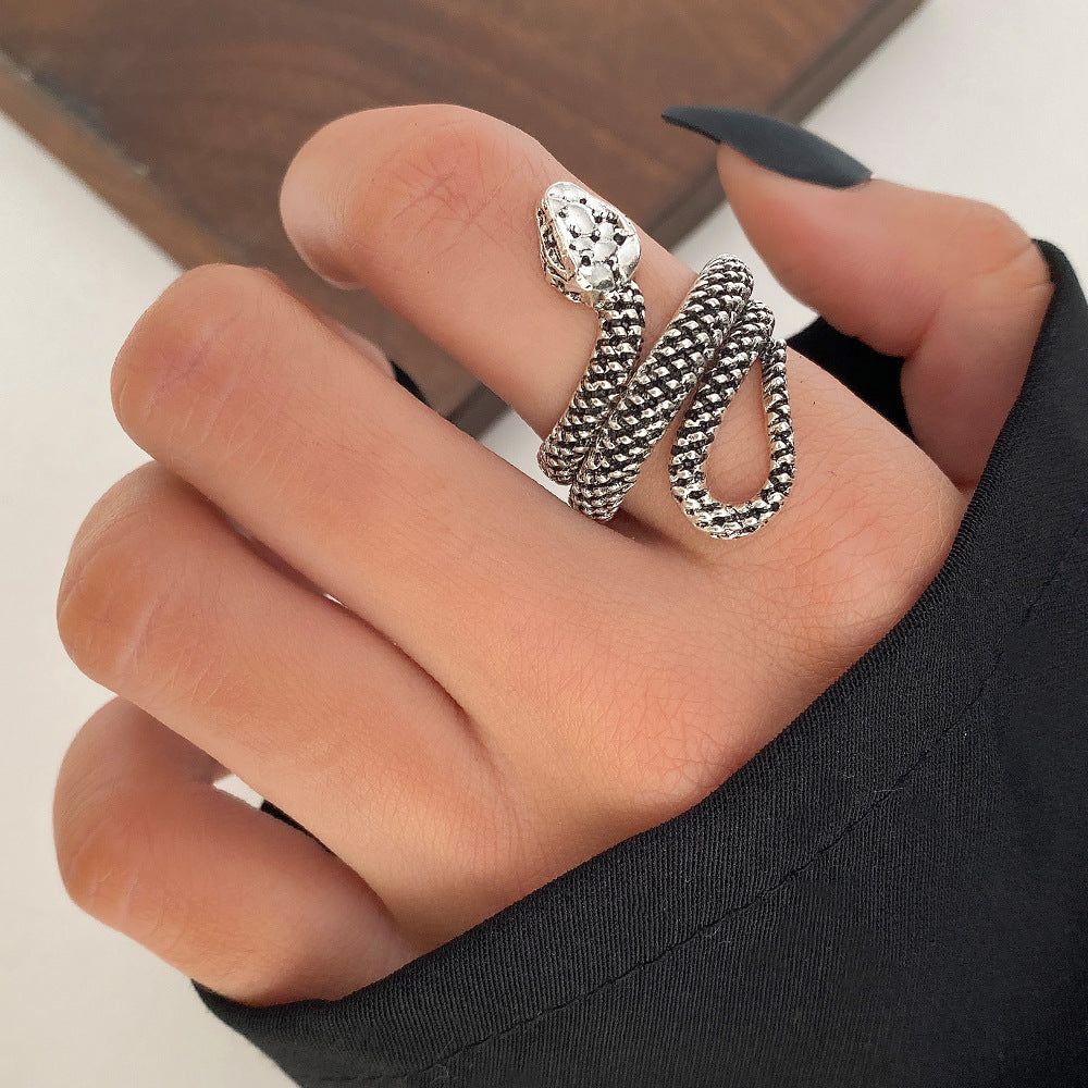 Silver Snake Ring
