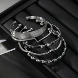 Elegant Silver Cuff Bracelets