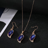 Elegant Crystal Jewelry Set
