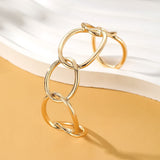 Elegant Interlinked Chain Bracelet