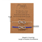 Infinity Adjustable Bracelets Sets
