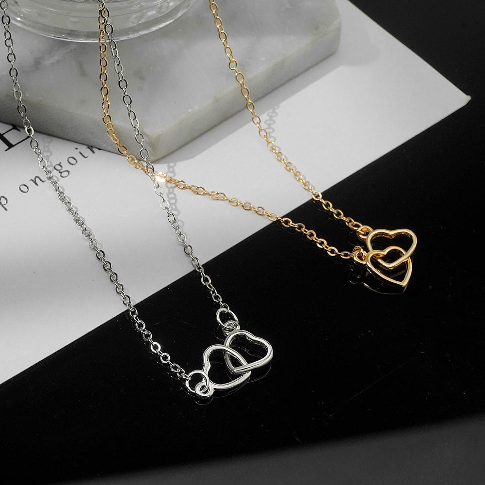 Intertwined Heart Necklace