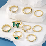 Elegant Gemstone Ring Collection