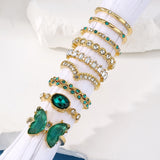 Elegant Gemstone Ring Collection