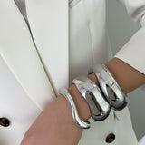 Gold Chunky Cuff Bracelets