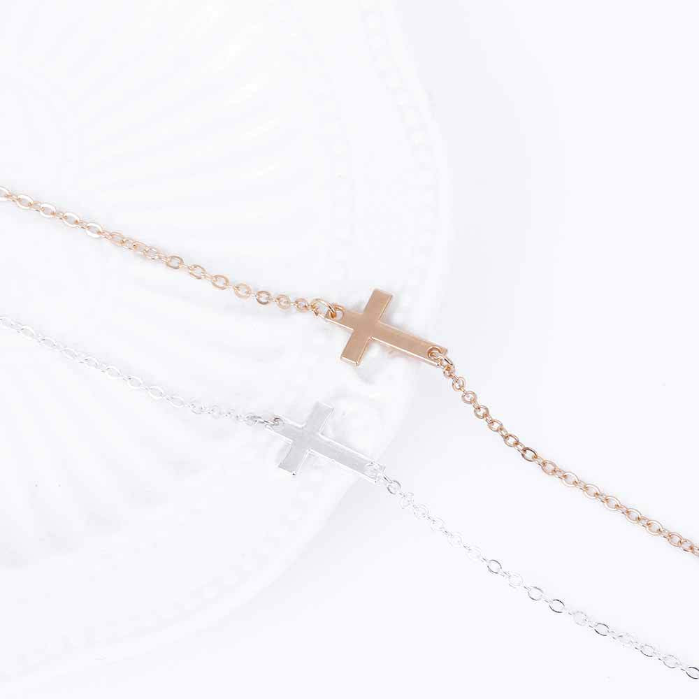 Cross Chain Bracelet